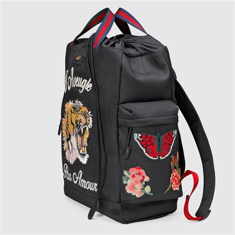 gucci drawstring backpack fake|authentic gucci backpacks.